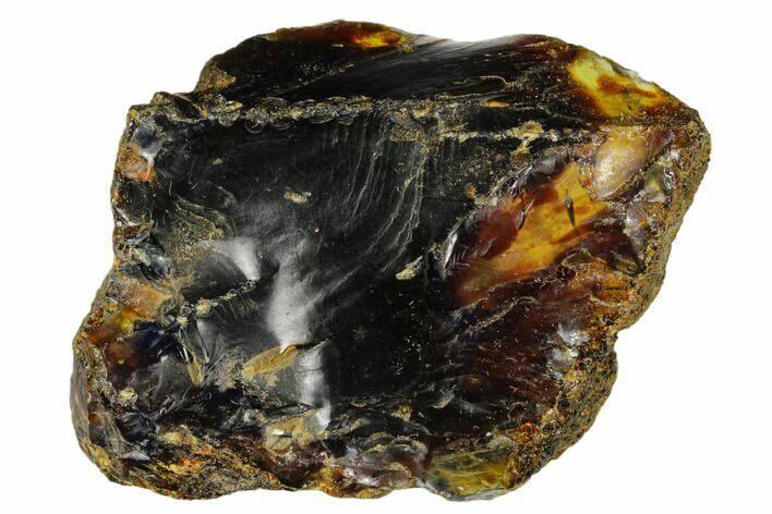 Rough Blue Indonesian Amber - West Java, Indonesia #173620